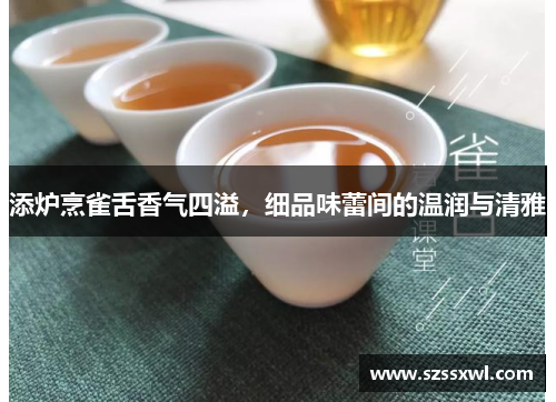 添炉烹雀舌香气四溢，细品味蕾间的温润与清雅